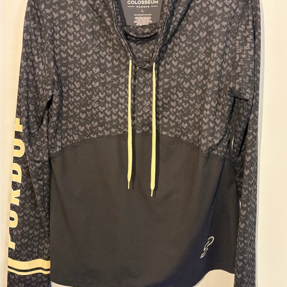 Purdue University Cowl Neck